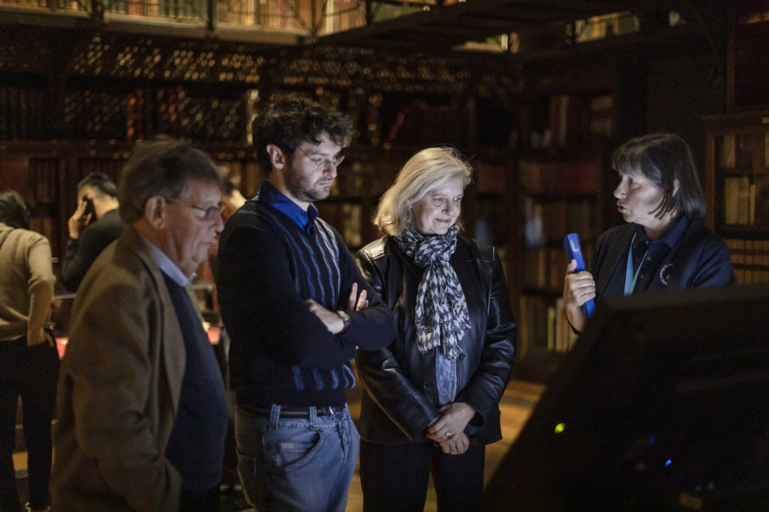 Expertenrondleiding in de Nottebohmzaal © Ans Brijs